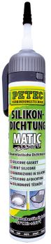 Petec Silikondichtung schwarz 200 ml, 260 °C