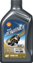 1L Shell Advance 4T Ultra 10W-40